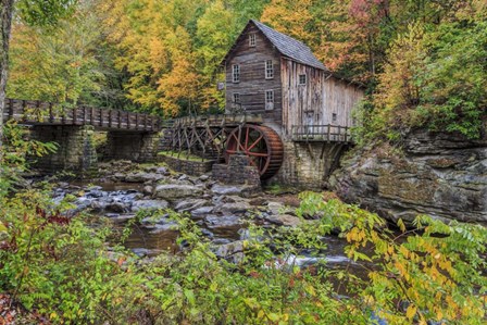 Grist Mill Fall 2013 1 by Galloimages Online art print