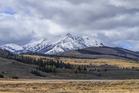 Swan Lake And Electric Peak by Galloimages Online art print