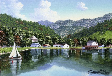 North Carolina by Eduardo Camoes art print