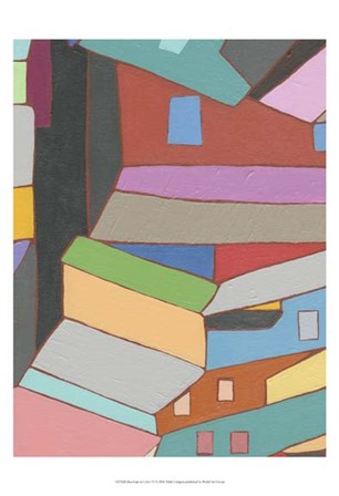 Rooftops in Color VI by Nikki Galapon art print