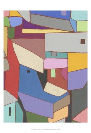 Rooftops in Color X by Nikki Galapon art print