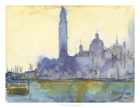 Venice Watercolors VI by Sam Dixon art print
