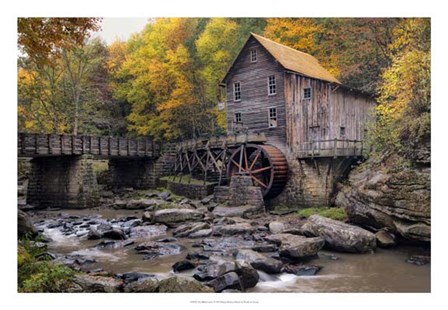 The Mill &amp; Creek I by Danny Head art print