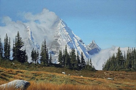 Mountain Mists by Ron Parker art print