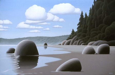 Looking North by Ron Parker art print