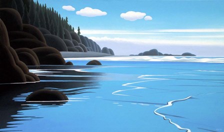 Bright Water by Ron Parker art print