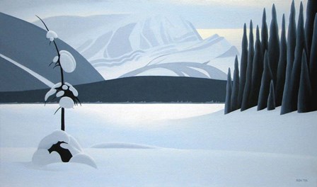 Frozen Lake by Ron Parker art print