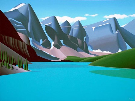 Moraine Lake by Ron Parker art print