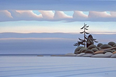 Gonzales Evening by Ron Parker art print