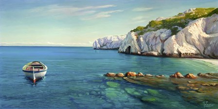 Caletta Mediterranea by Adriano Galasso art print