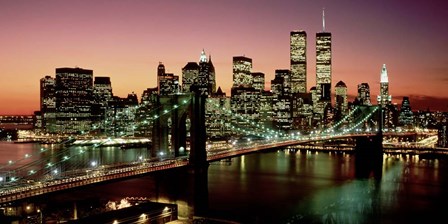 Brooklyn Bridge, NYC by Richard Berenholtz art print