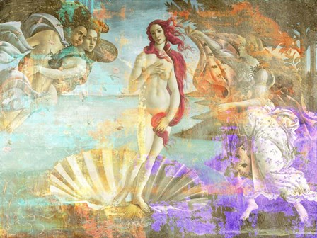 Botticelli&#39;s Venus 2.0 by Eric Chestier art print