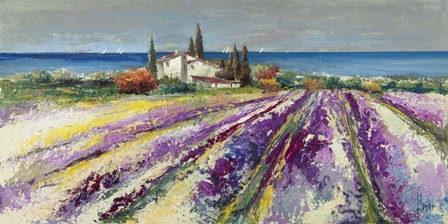 Sognando la Provenza by Luigi Florio art print