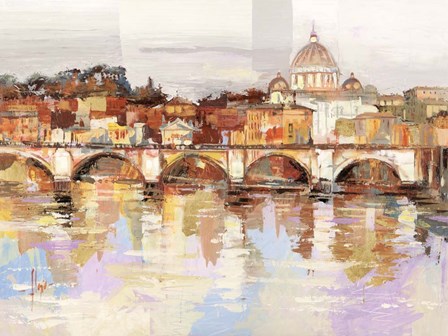 Dolcemente Roma by Luigi Florio art print