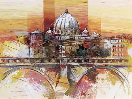 Roma Eterna by Luigi Florio art print