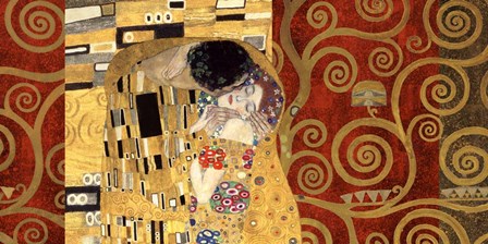The Kiss (Gold) by Gustav Klimt art print