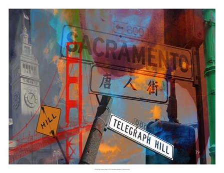 San Francisco Signs I by Sisa Jasper art print