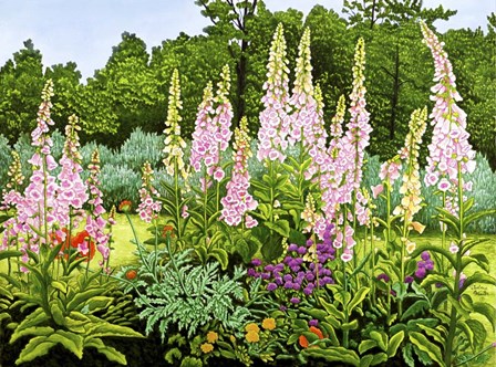 Ann&#39;s Garden by Thelma Winter art print