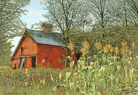 Grandpa&#39;s Garden, Pa by Thelma Winter art print