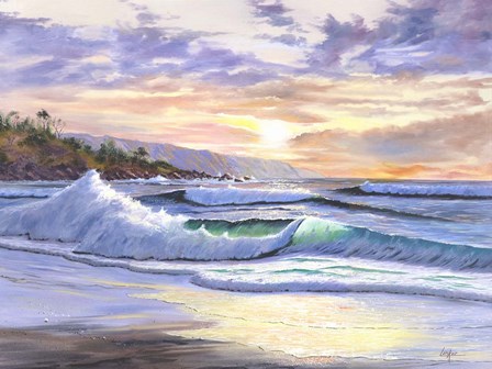Sunset Cove by Thomas Linker art print