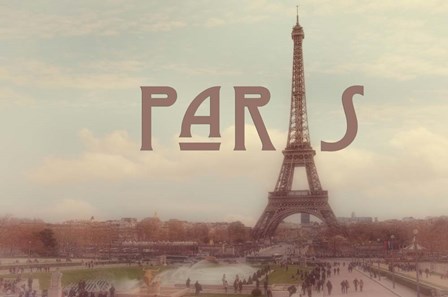 Tour Eiffel by Cora Niele art print