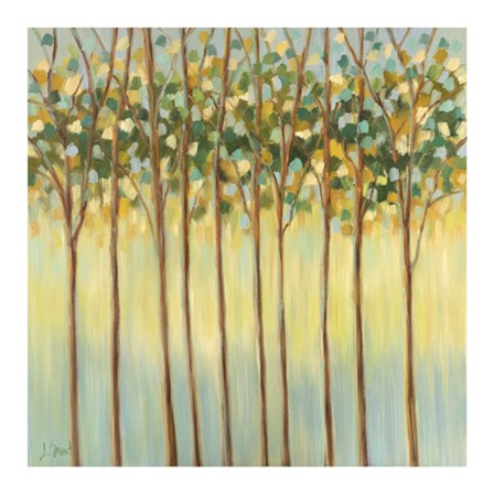 Awakening Tree Tops by Libby Smart art print