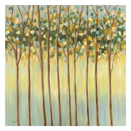 Awakening Tree Tops by Libby Smart art print