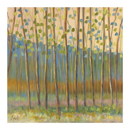 Through Pastel Trees by Libby Smart art print