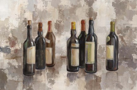 Vino Marsala no Words Gray by Silvia Vassileva art print