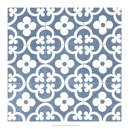 Chambray Tile I by Vision Studio art print