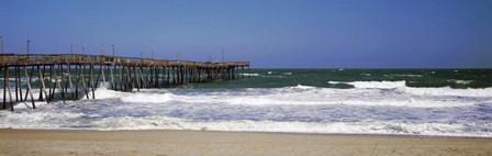 Avalon Fishing Pier, Outer Banks, North Carolina by Panoramic Images art print