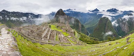 Machu Picchu in the Fog, Peru by Panoramic Images art print