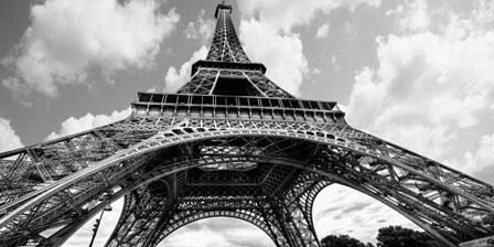 The Eiffel Tower in Spring by Elias Jonette art print