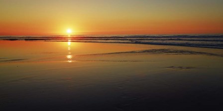 Sunset Impression, Taranaki, New Zealand by Frank Krahmer art print