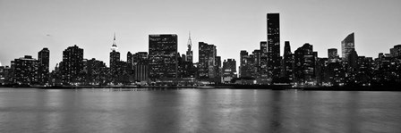 Midtown Manhattan Skyline, NYC 1 by Michael Setboun art print