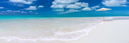 Tropical beach in Cayo Largo, Cuba art print