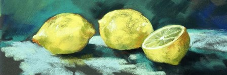 Lemons by Nell Whatmore art print