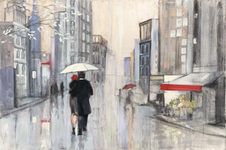 Spring Rain New York by Julia Purinton art print