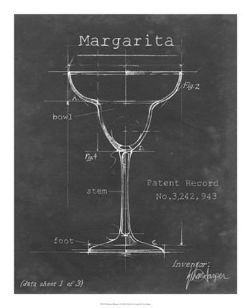 Barware Blueprint VI by Ethan Harper art print