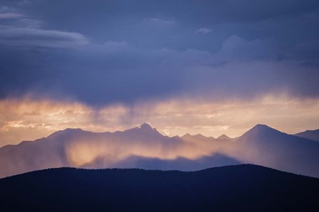 Mountain Layers by Dan Ballard art print