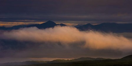 Mountains and  Cloud by Dan Ballard art print