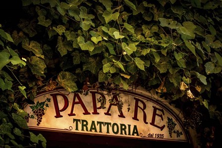 Trattoria by Dan Ballard art print