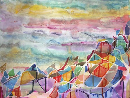 Mount Blessing by Lauren Moss art print