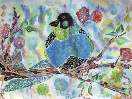 A Bird of a Different Feather by Lauren Moss art print