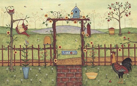 Trellis by Robin Betterley art print