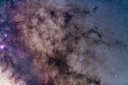 The Dark Horse and Snake Nebulae in Ophiuchus by Alan Dyer/Stocktrek Images art print