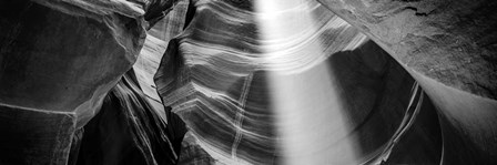 Light beam in Upper Antelope Canyon, Page, Arizona by Panoramic Images art print