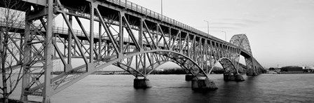 South Grand Island Bridge, Niagara River, Grand Island, NY by Panoramic Images art print