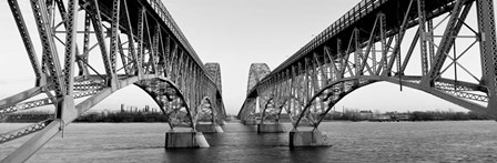 South Grand Island Bridges, NY by Panoramic Images art print