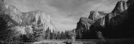 Mountains in Yosemite National Park, California by Panoramic Images art print